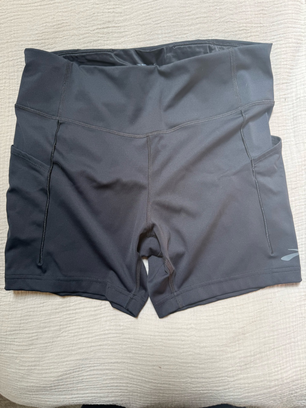 Brooks Black Women's Athletic Running Shorts